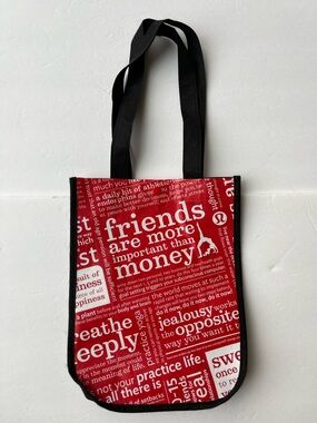 lululemon athletica Tote Bag Graphic Text Reusable Tote Shopping Bag